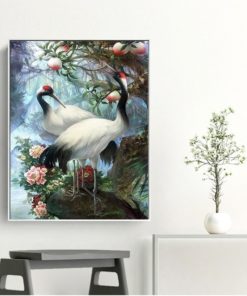 Stork Diamond Painting